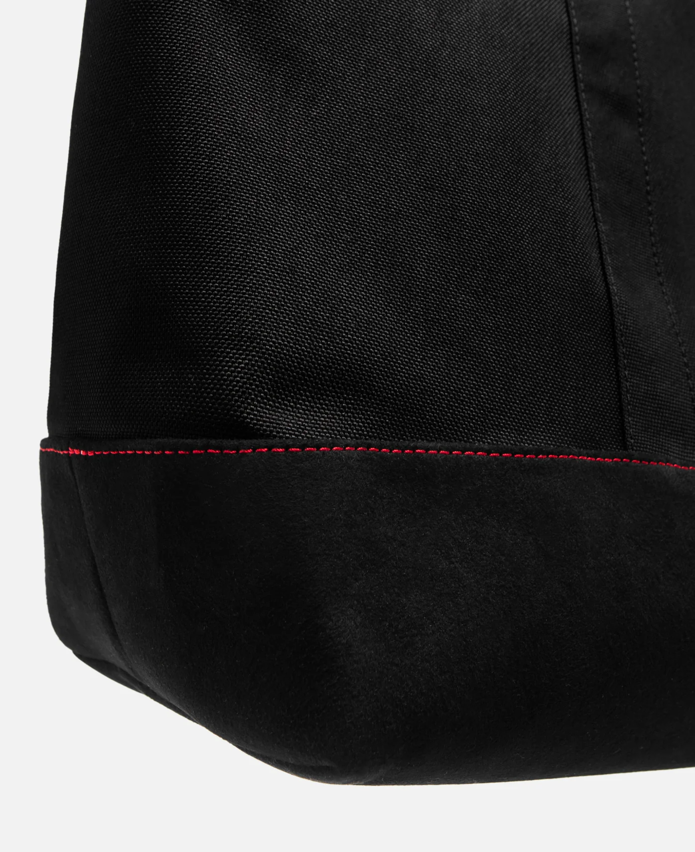 Suede Tote Bag (Black) - Image 8