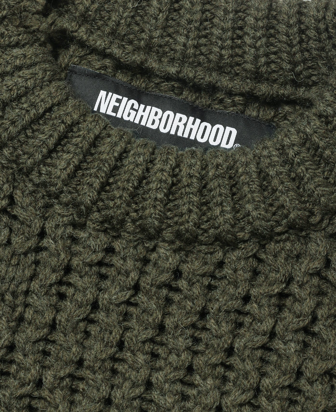 Patchwork Savage Sweater (Olive) - Image 4